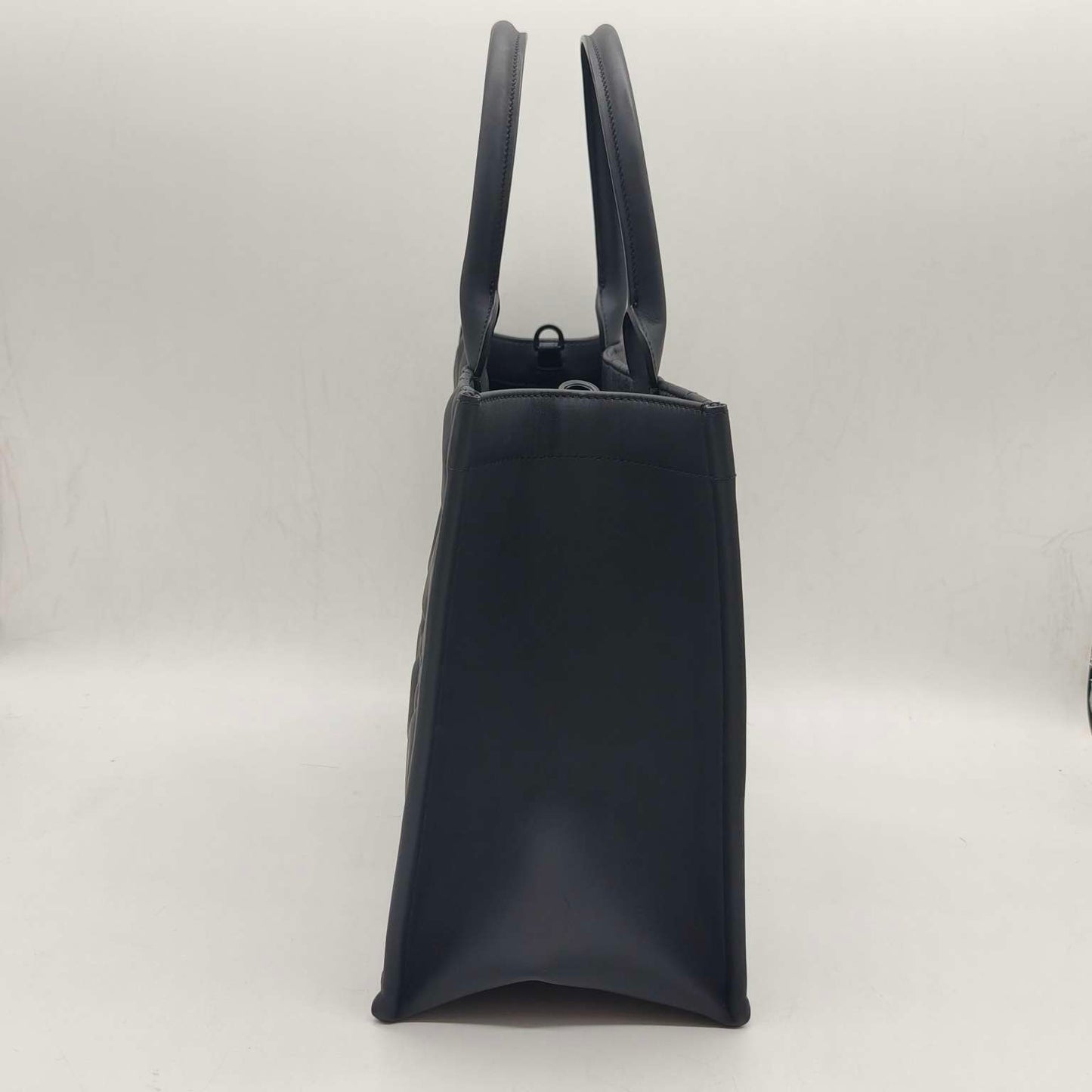 Dior - Dior Lady D-Lite Tote - Matte leather - Black - (large)