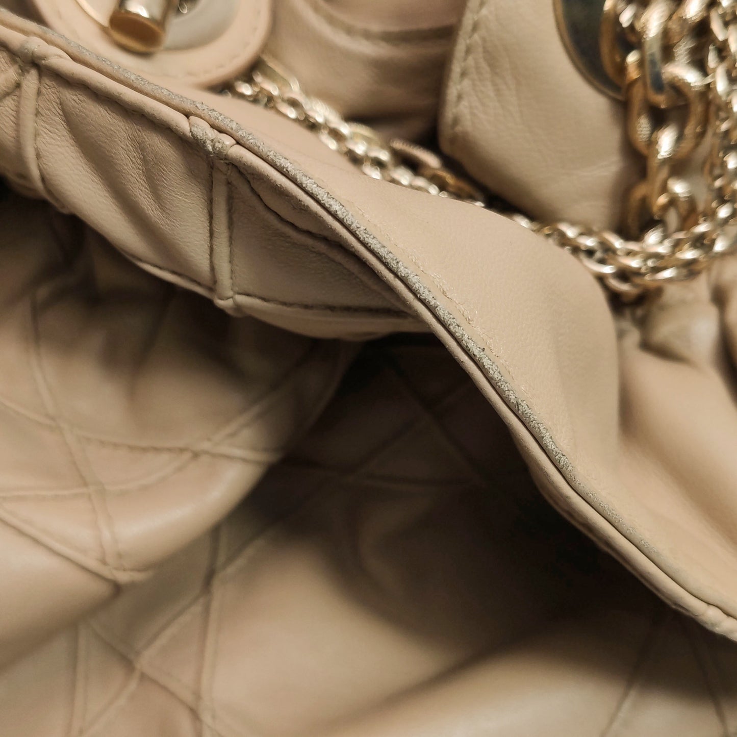 Dior - Dior Toujours - Leather - Beige - (medium)