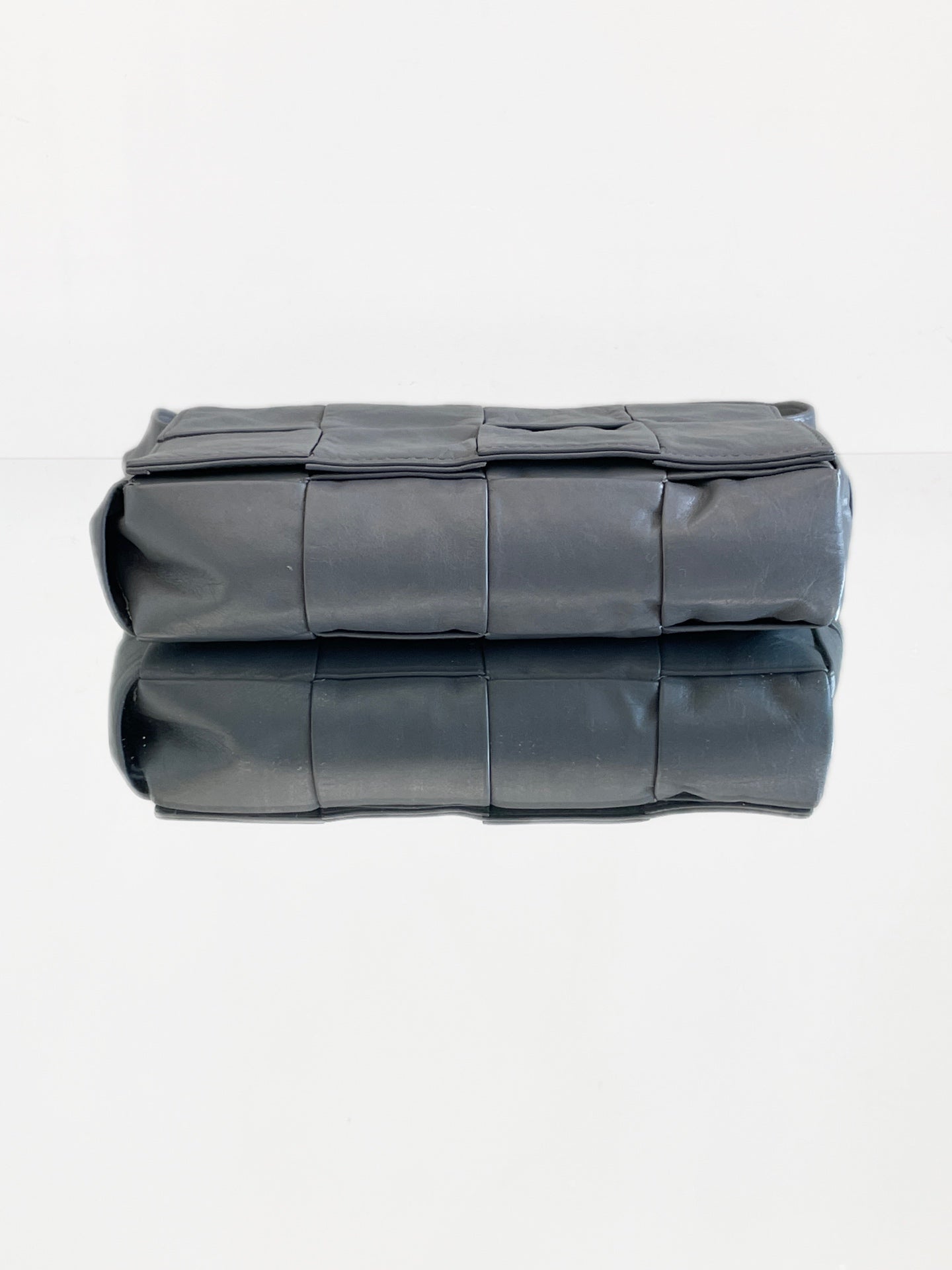 Bottega Veneta - Cassette - Lambskin leather - Grey - (Mini)