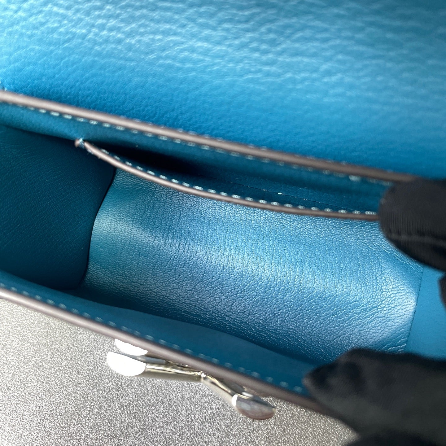 Louis Vuitton - Mini Twist Bag - Lizard leather - Blue - (mini)