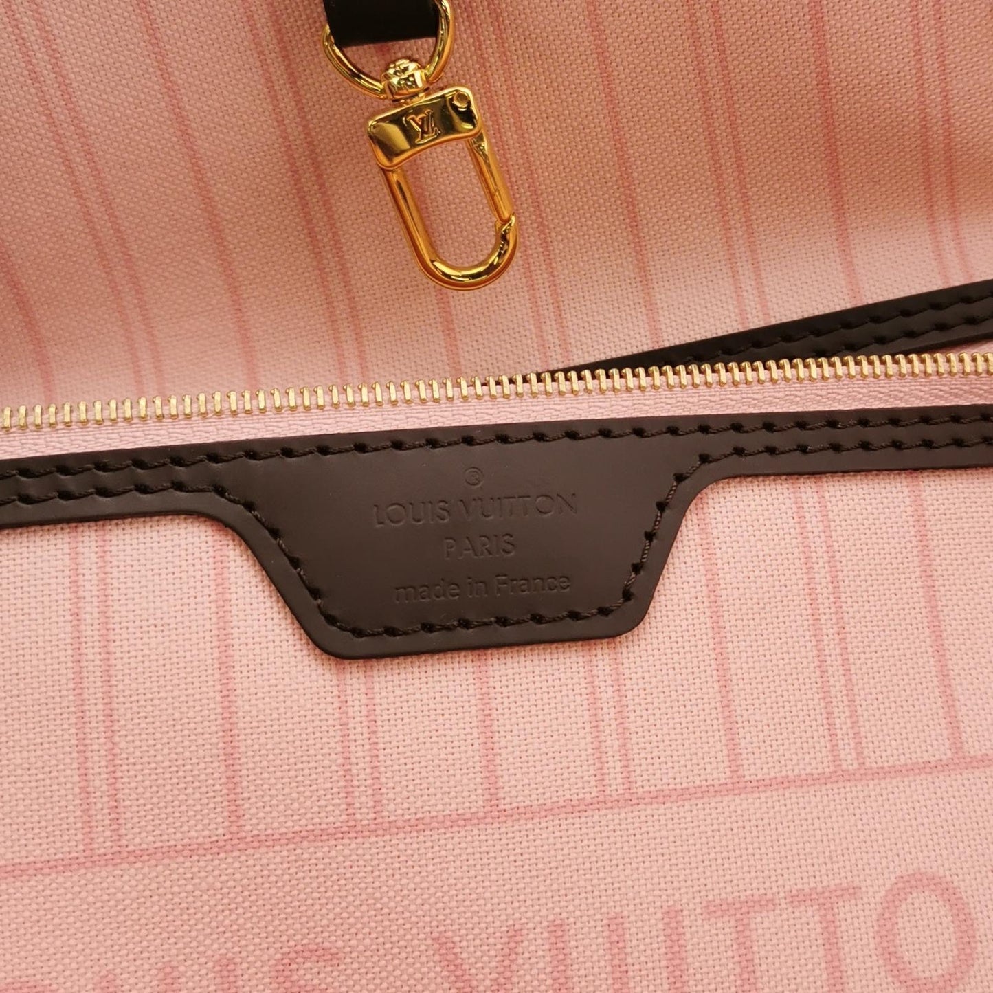 Louis Vuitton - Neverfull MM - Damier Ebene coated canvas with leather trim - Brown - (Medium)