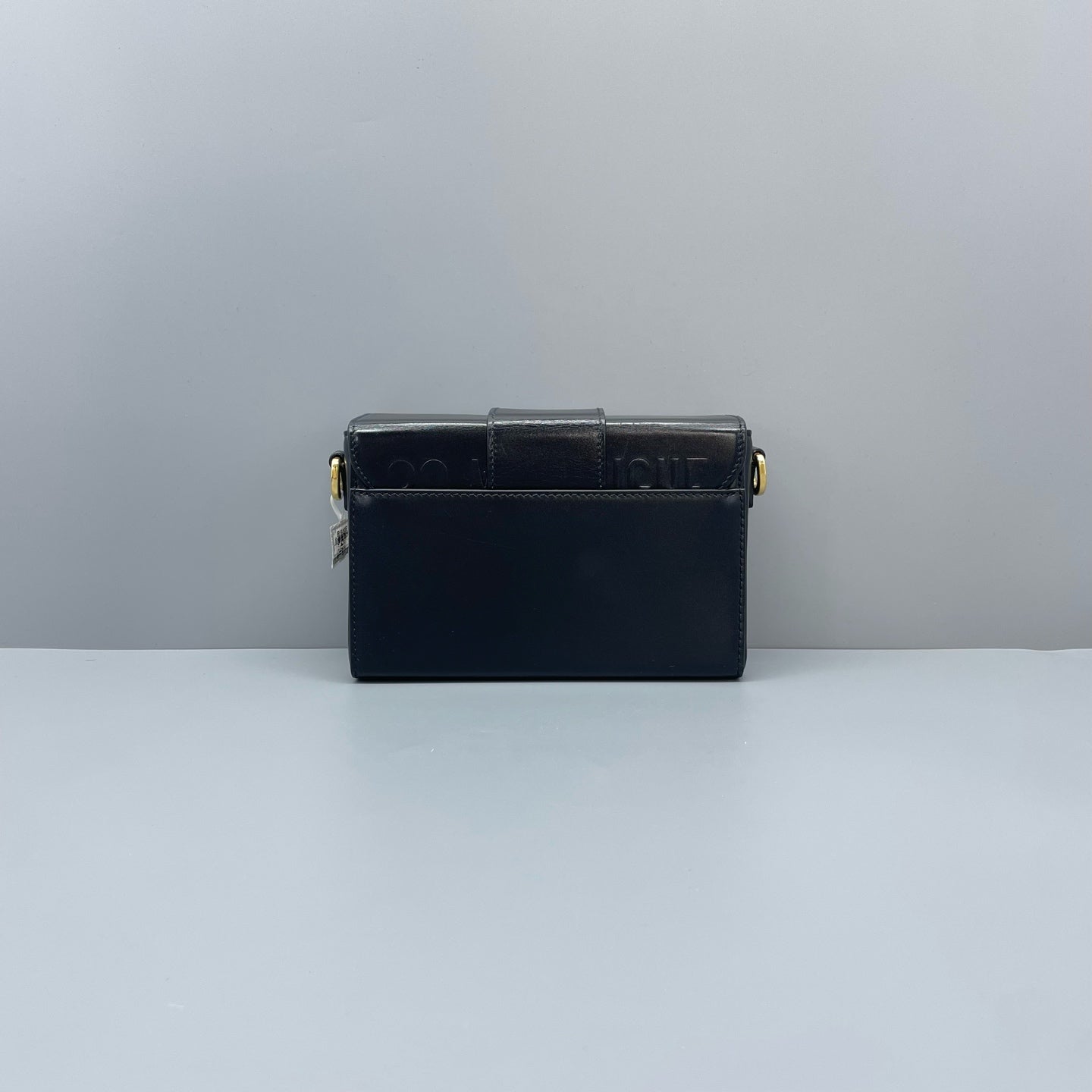 Dior - Montaigne Mini Box Bag - Leather - Black - (mini)