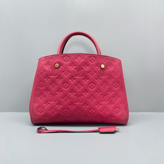 Louis Vuitton - Montaigne MM - Empreinte Leather - Pink - (Medium)