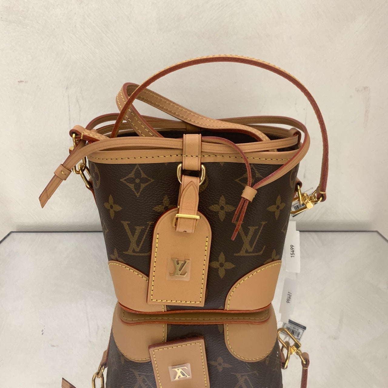 Louis Vuitton - Nano Noé - Monogram coated canvas, Vachetta leather - Brown - (Mini)