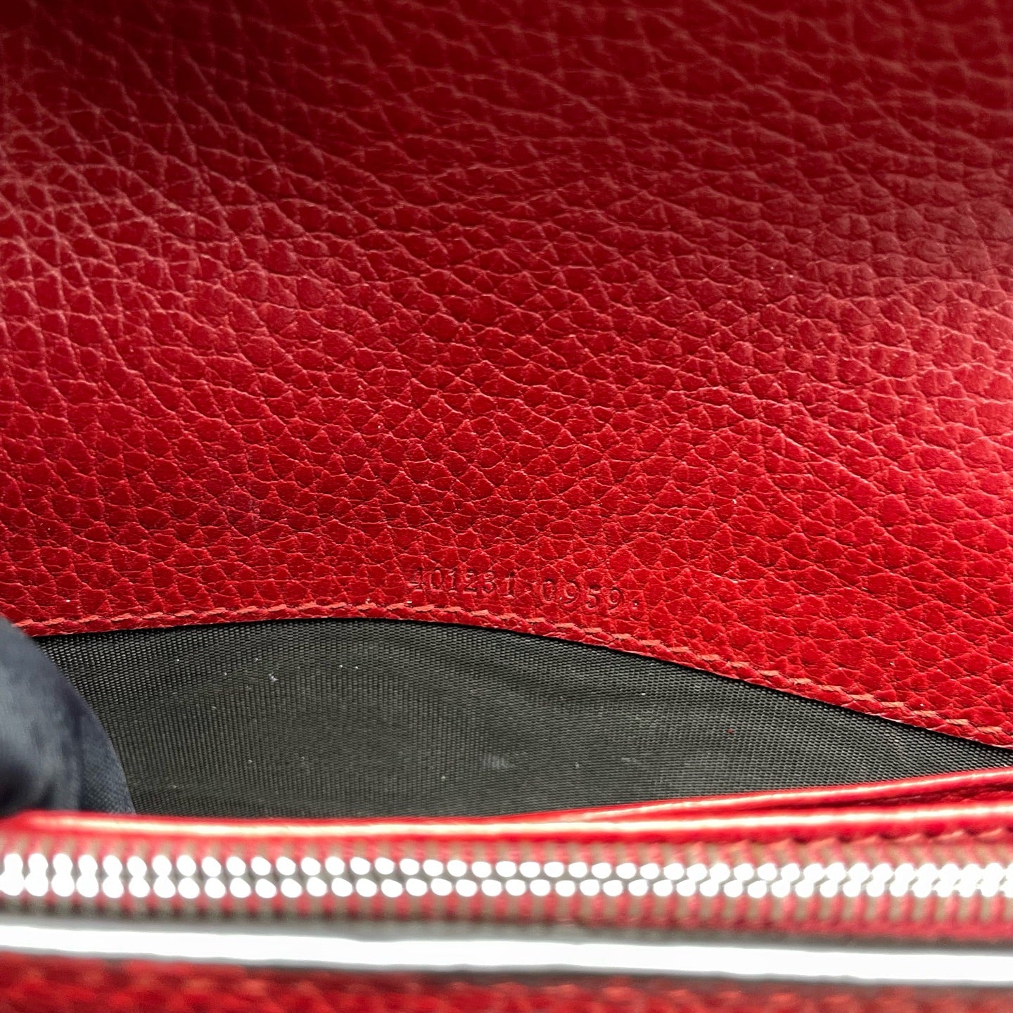 Gucci - Dionysus WOC - Grained leather - Red - (mini)