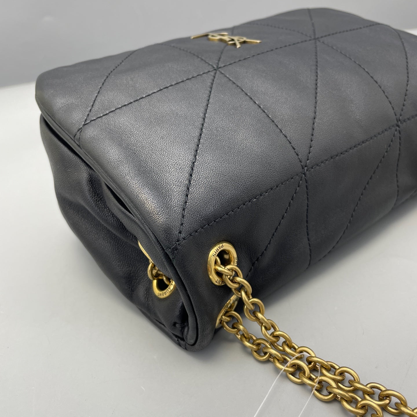 Saint Laurent - Jamie Chain Bag - Lambskin leather - Black with Gold-Tone Hardware - (small)