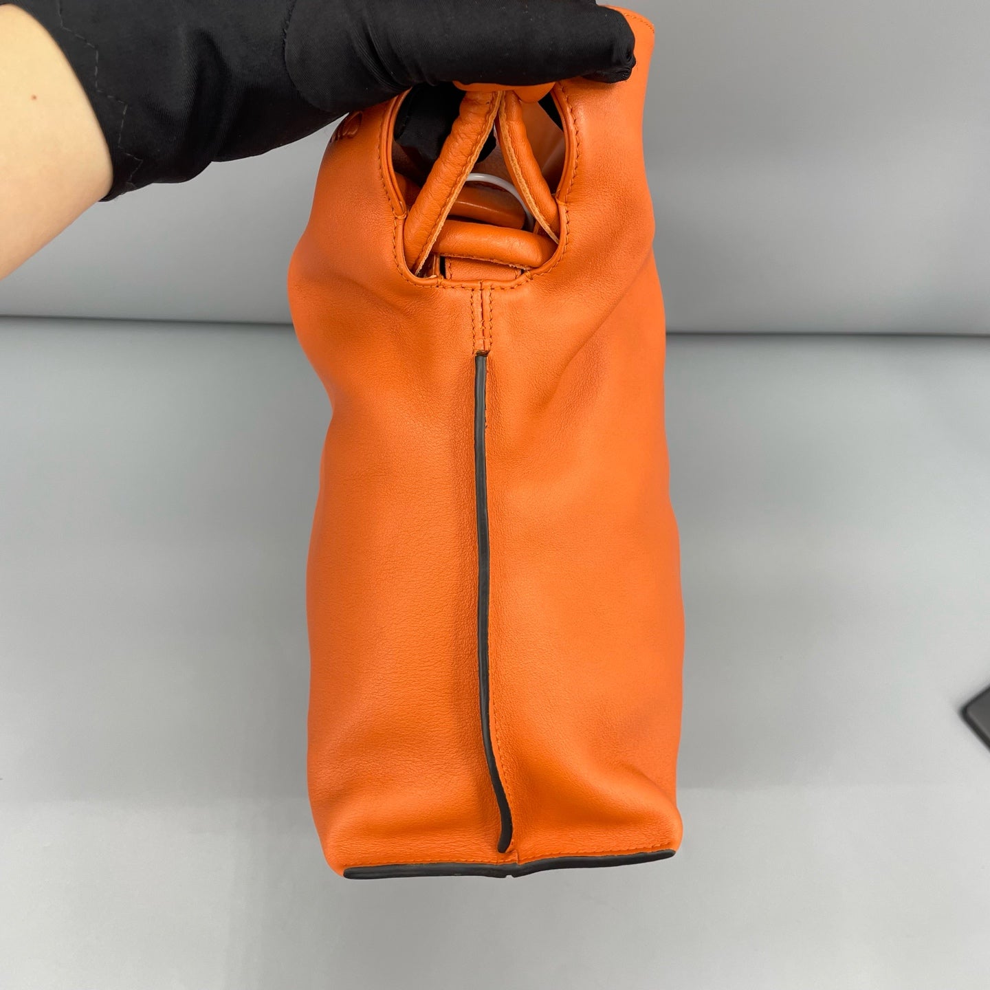 Loewe - Flamenco Knot Bag - Leather - Orange - (Medium)