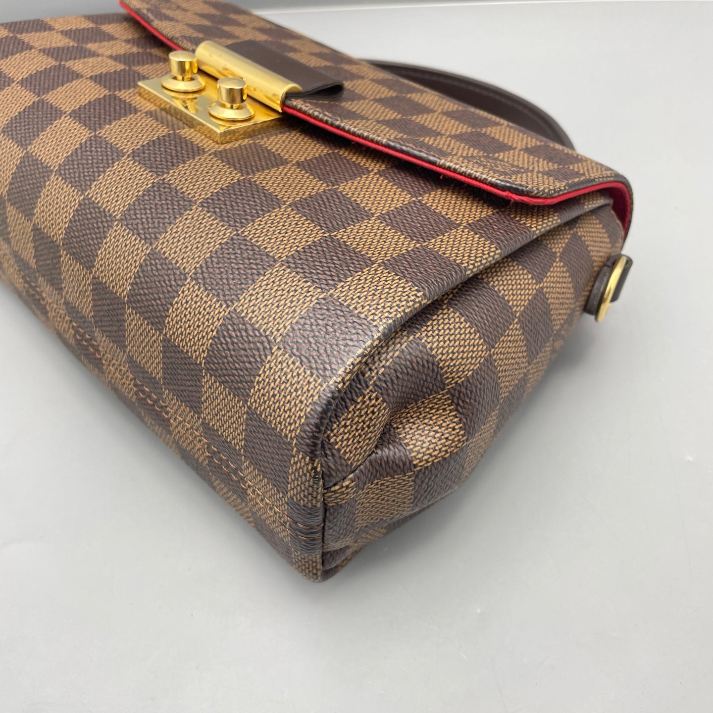 Louis Vuitton - Pochette Metis - Damier Ebene coated canvas with leather trim - Brown - (small)