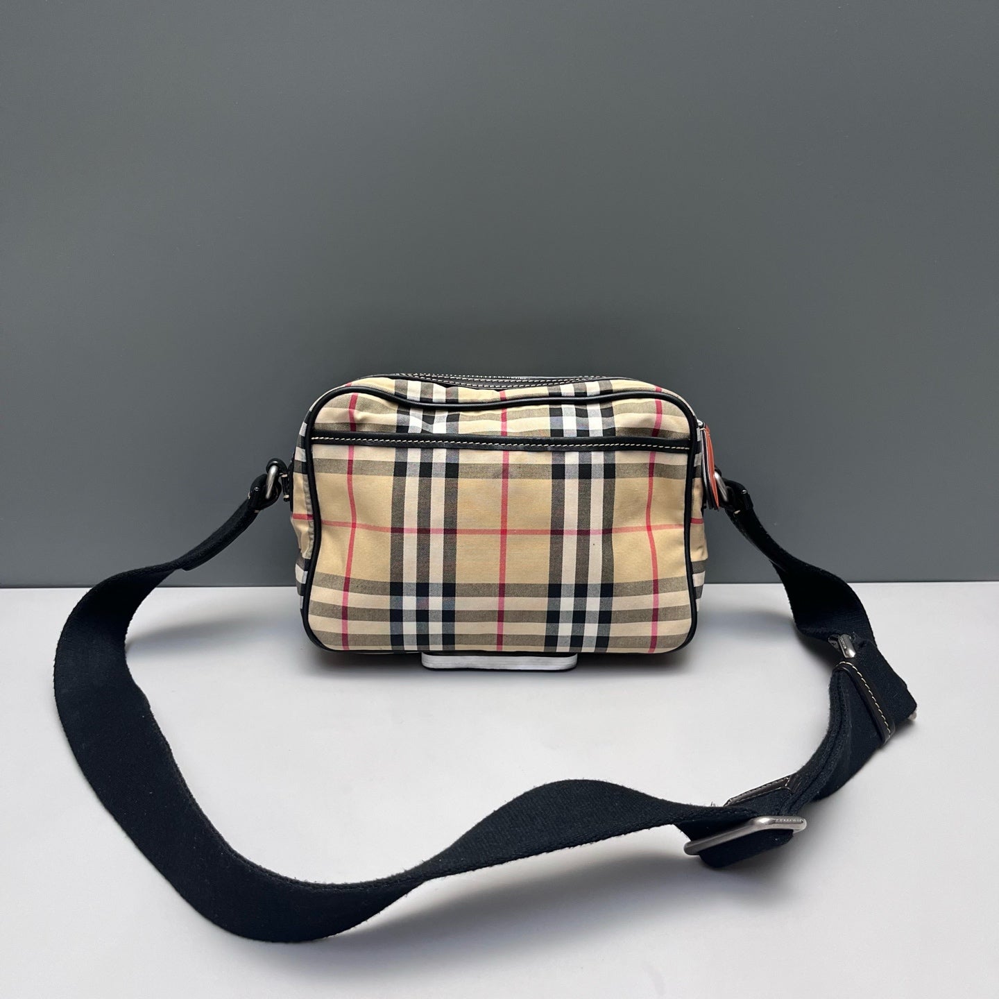 Burberry - Camera Bag - Canvas with leather trim - Beige - (Small)
