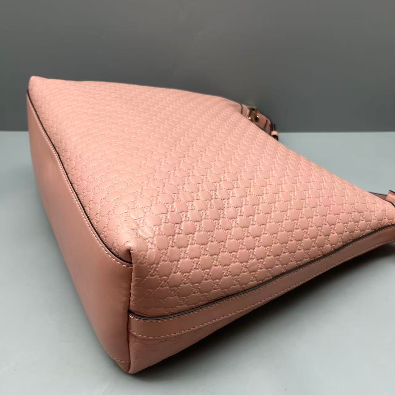 Gucci - Microguccissima Tote Bag - Leather - Pink - (medium)