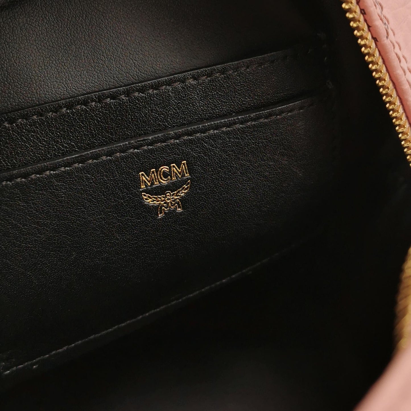 MCM - Stark Mini Backpack - Coated canvas and leather - Pink - (mini)