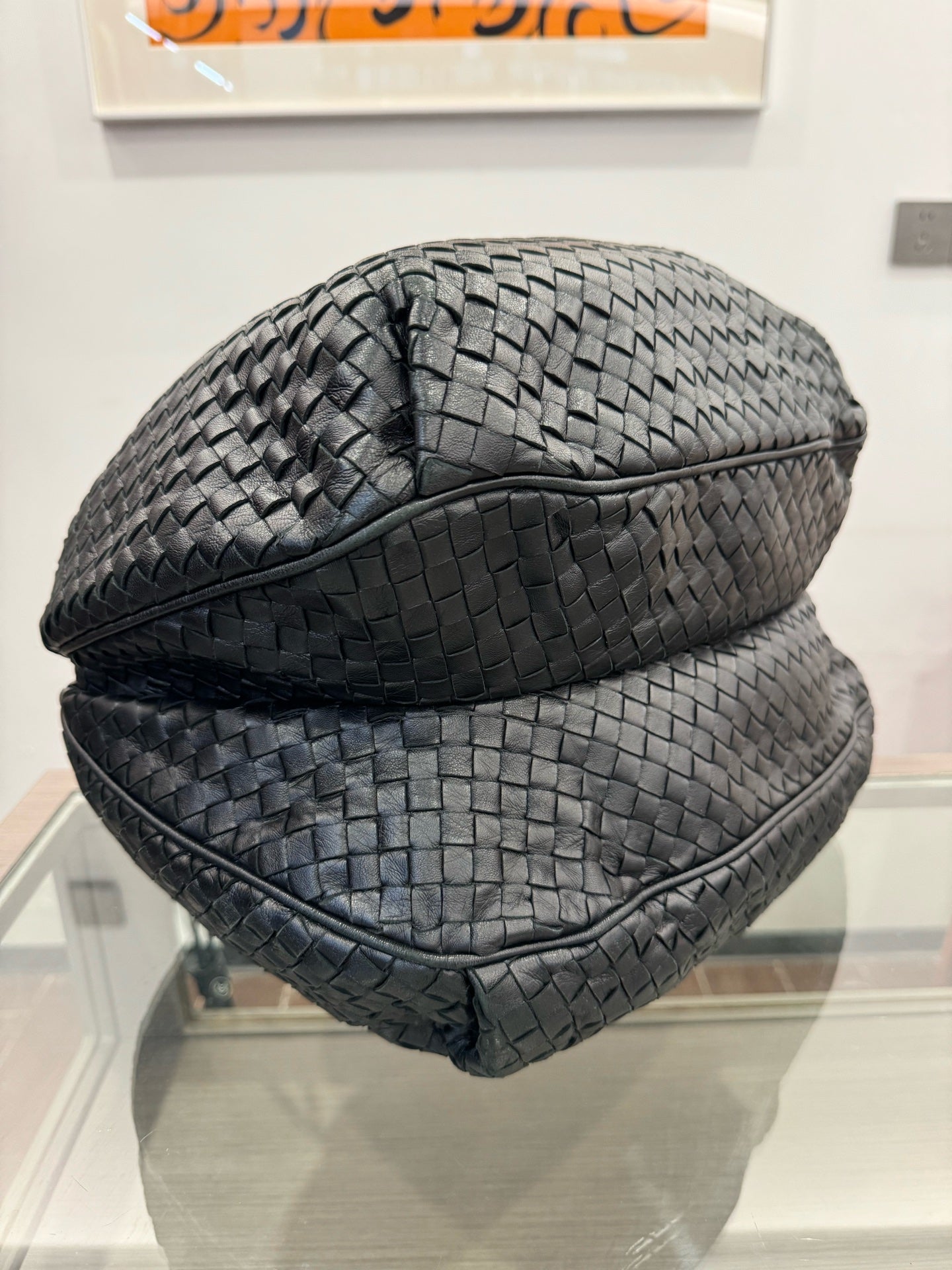 Bottega Veneta - Classic Intrecciato - Woven leather - Black - (Large)