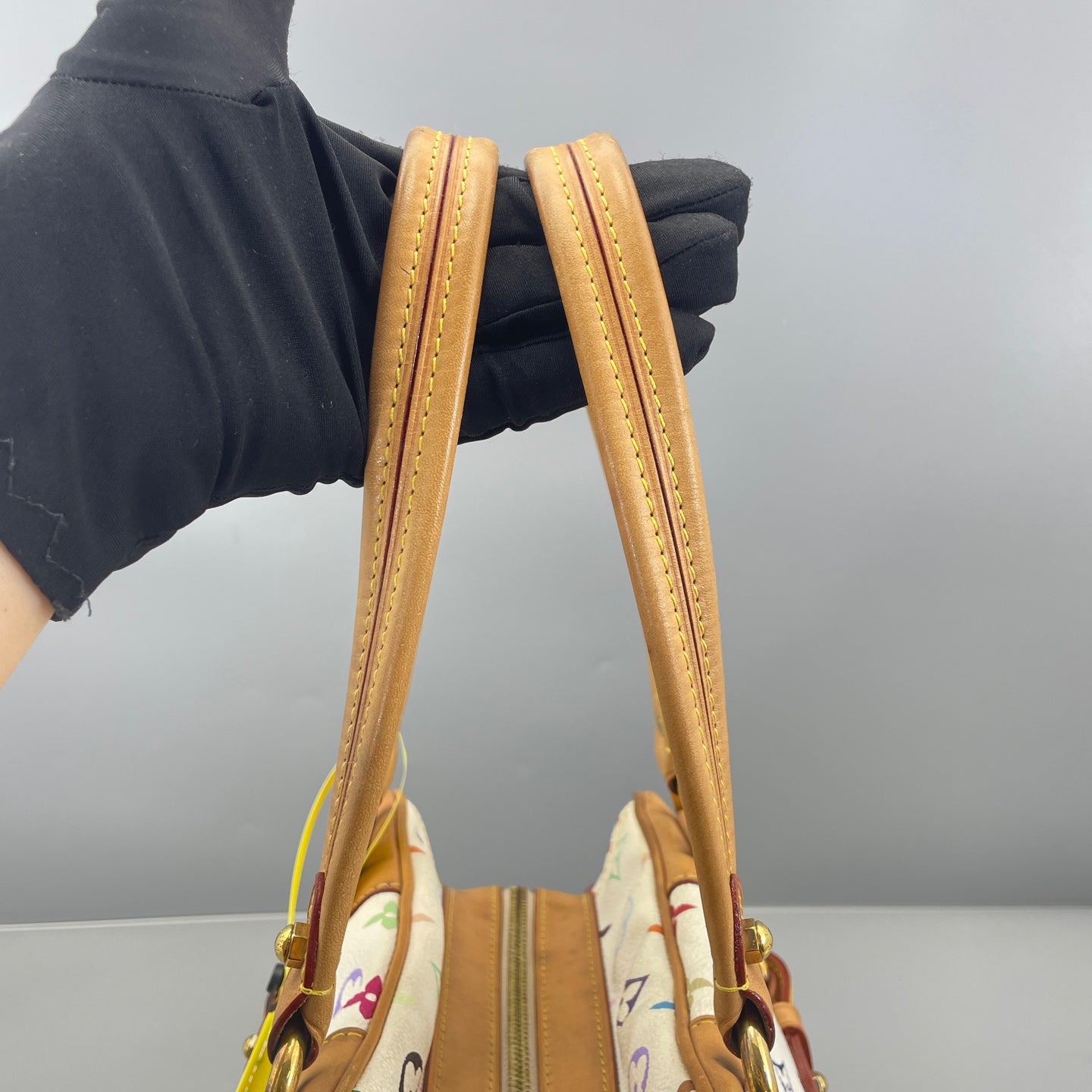 Louis Vuitton - Rita Top Handle Bag - Coated canvas and natural cowhide leather - Multicolour - (Large)