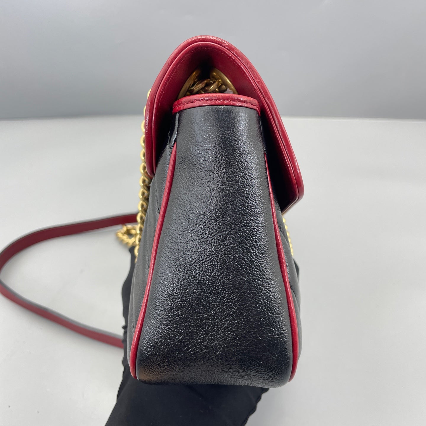 Gucci - Marmont 26 - Leather - Black - (small)