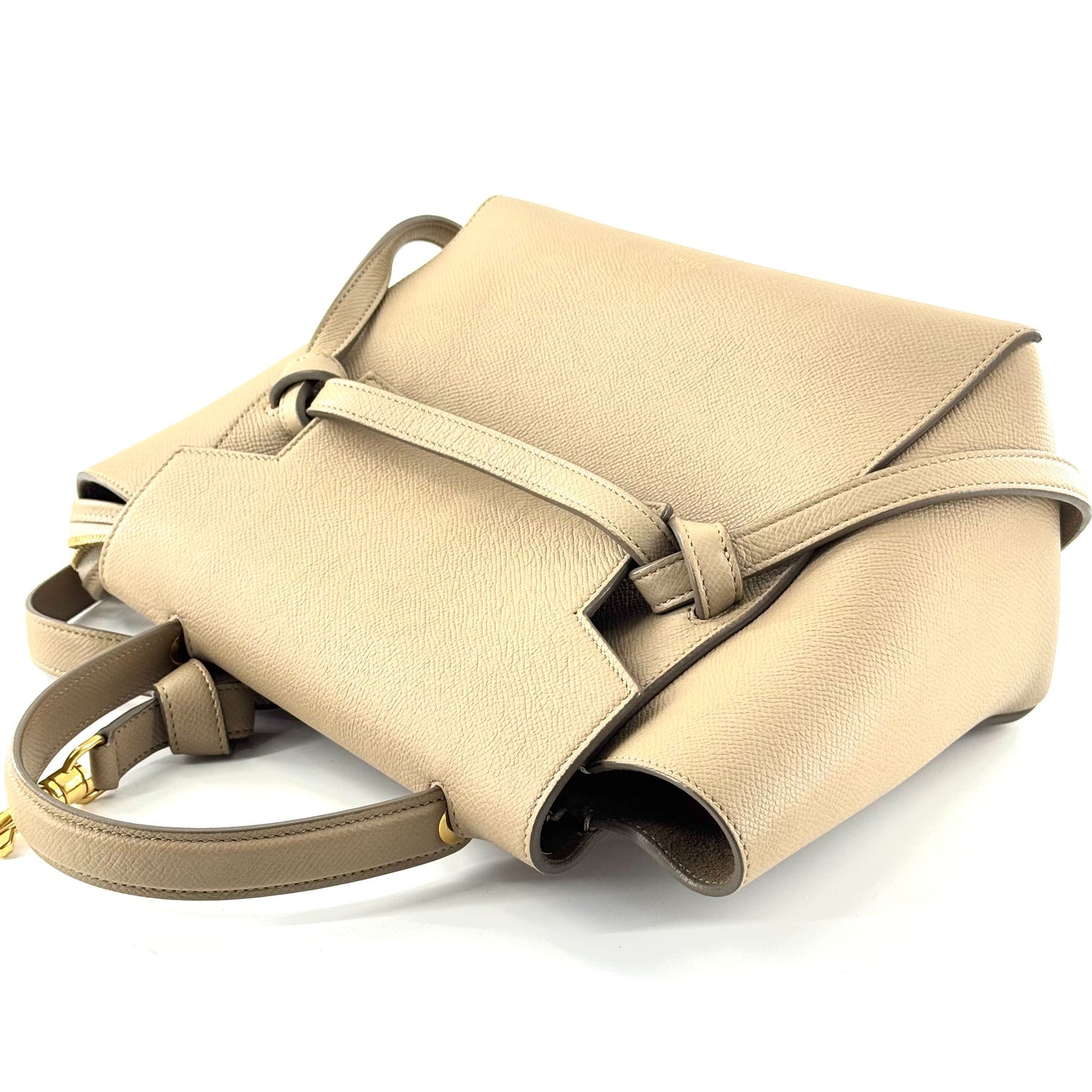 Celine - Belt Bag - Grained calfskin leather - Beige - (Small)