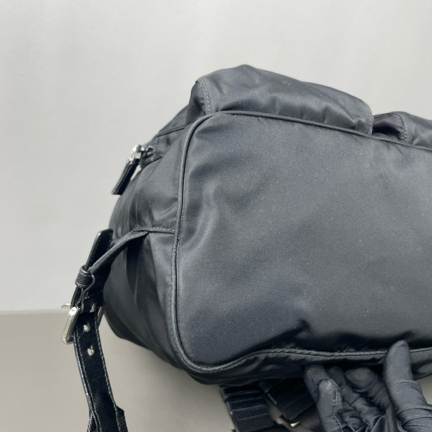 Prada - Tessuto Nylon Backpack - Polyamide - Black - (medium)