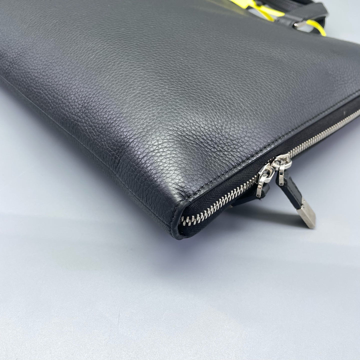 Dior - Grained Leather Briefcase - Leather - Black - (medium)