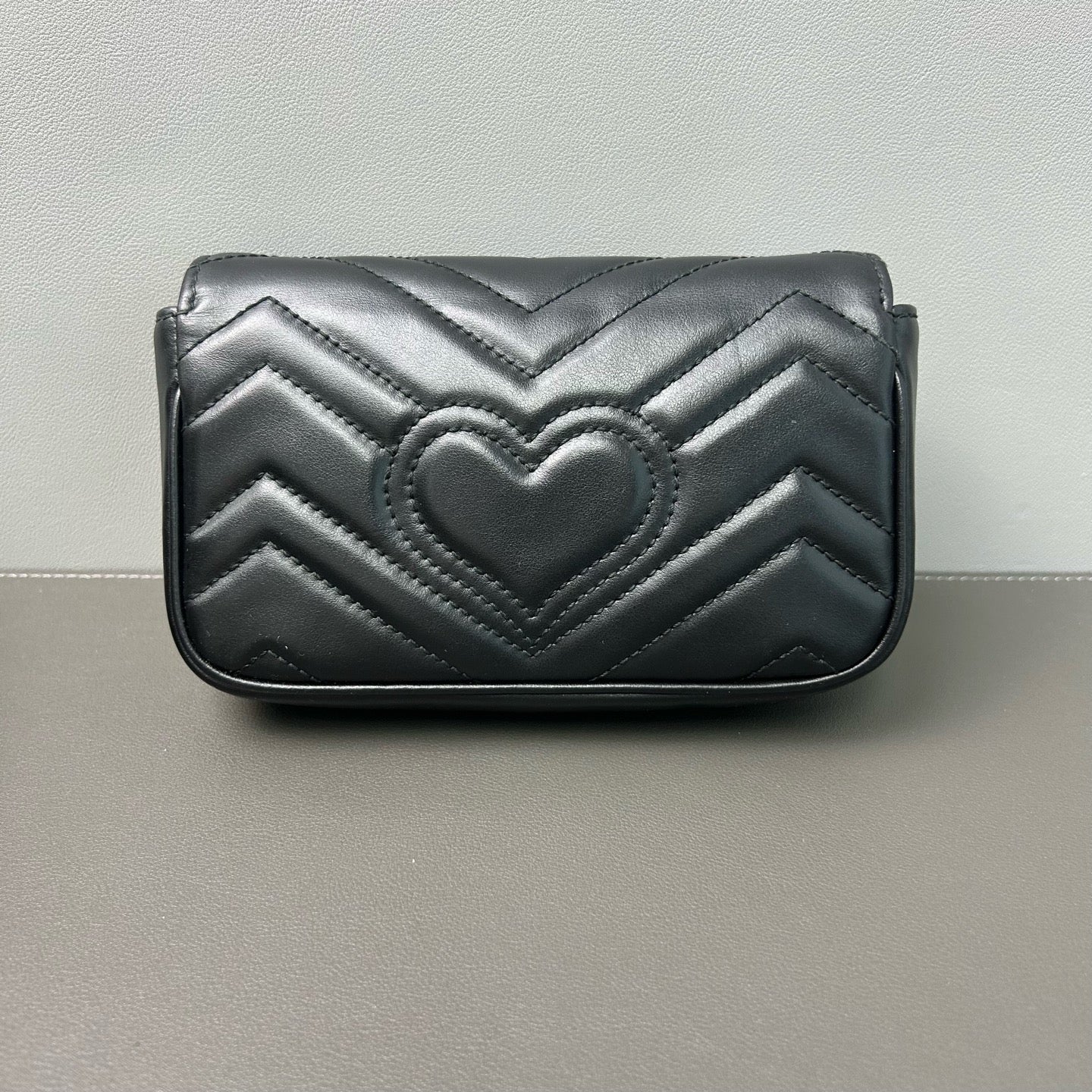 Gucci - GG Marmont - Leather - Black - (mini)