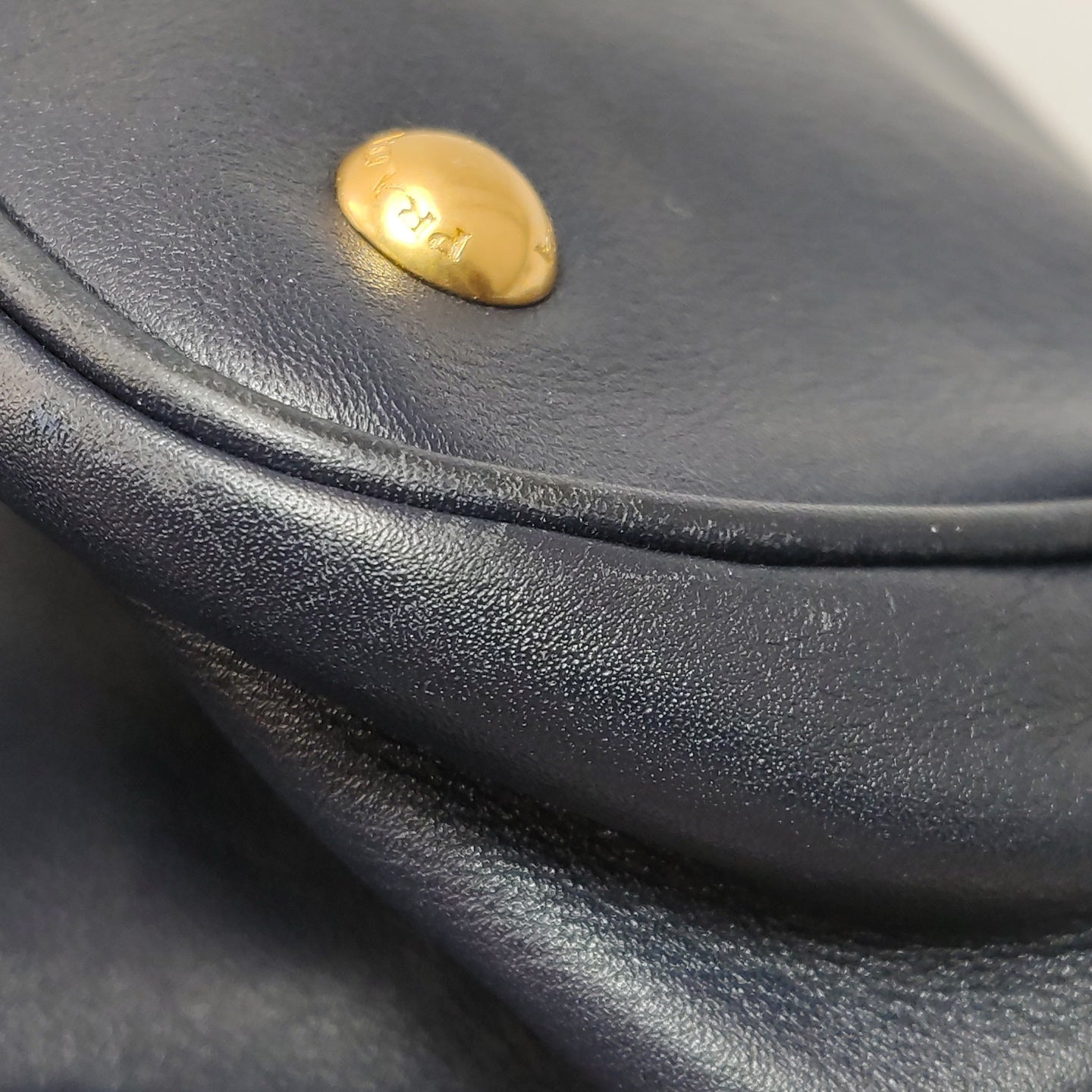 Prada - BN1713 - Cowhide leather - Navy - (large)