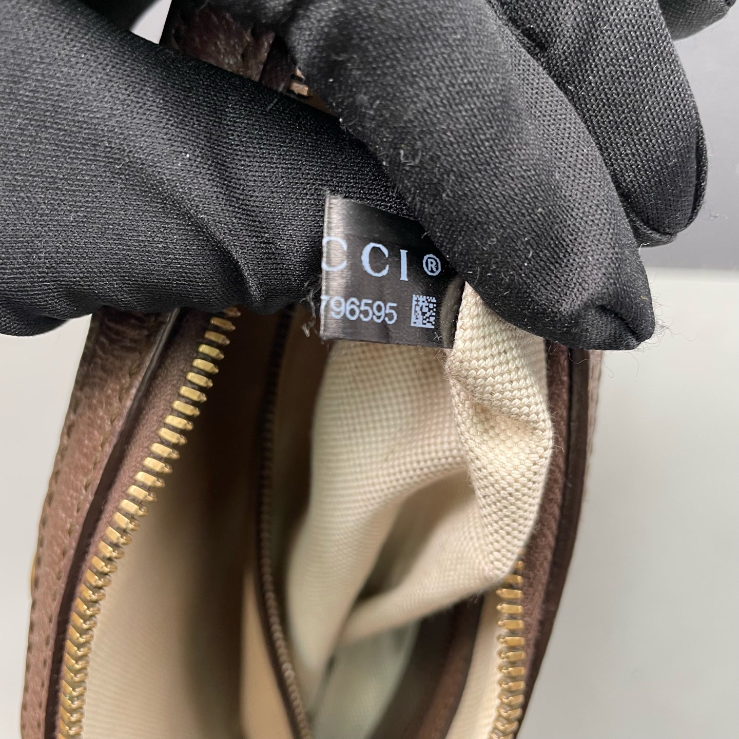 Gucci - Ophidia Small Crossbody Bag - GG Supreme canvas with textured leather trim - Beige, Brown, Green, Red - (Small)