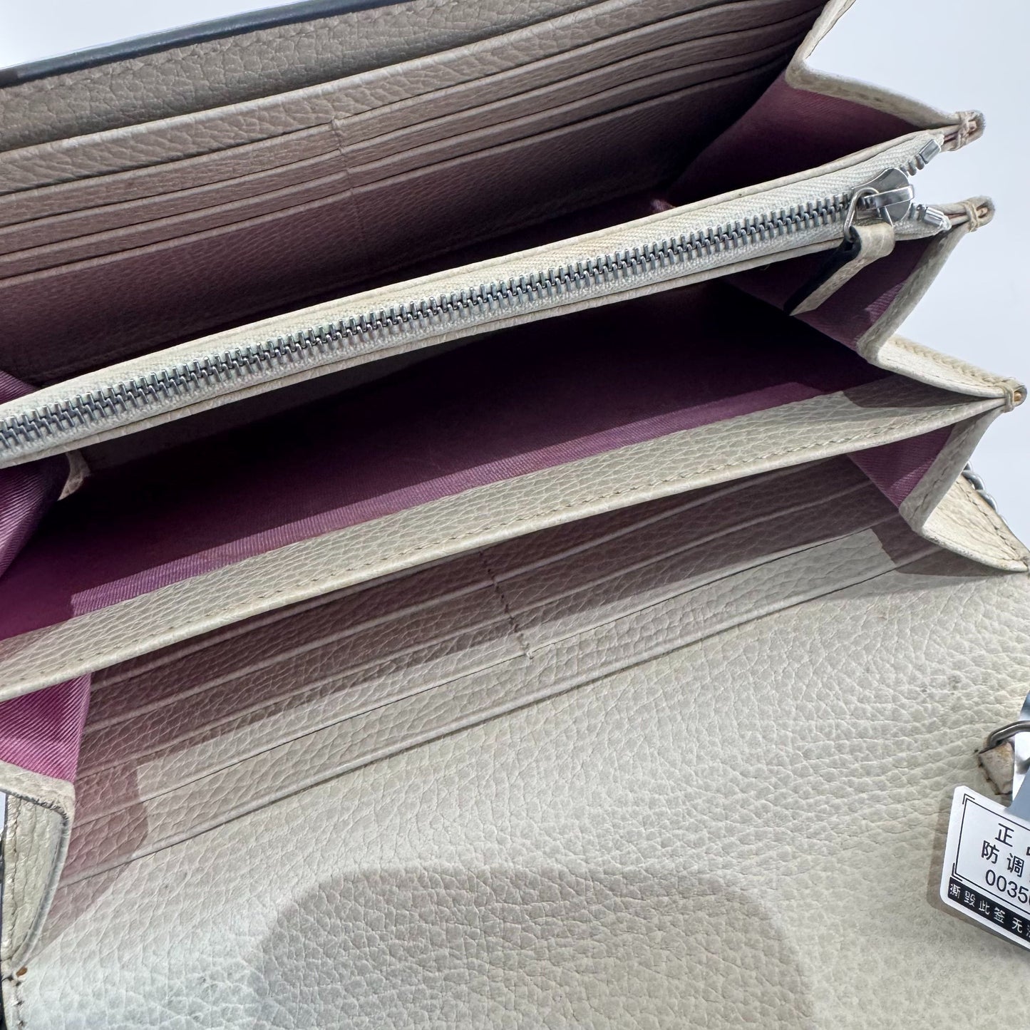Gucci - Dionysus Wallet on Chain (WOC) - Leather - White - (mini)