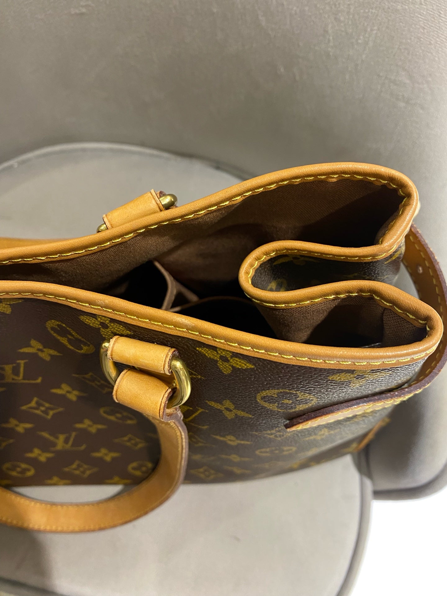 Louis Vuitton - Batignolles Horizontal - Monogram canvas with Vachetta leather trim - Brown - (medium)