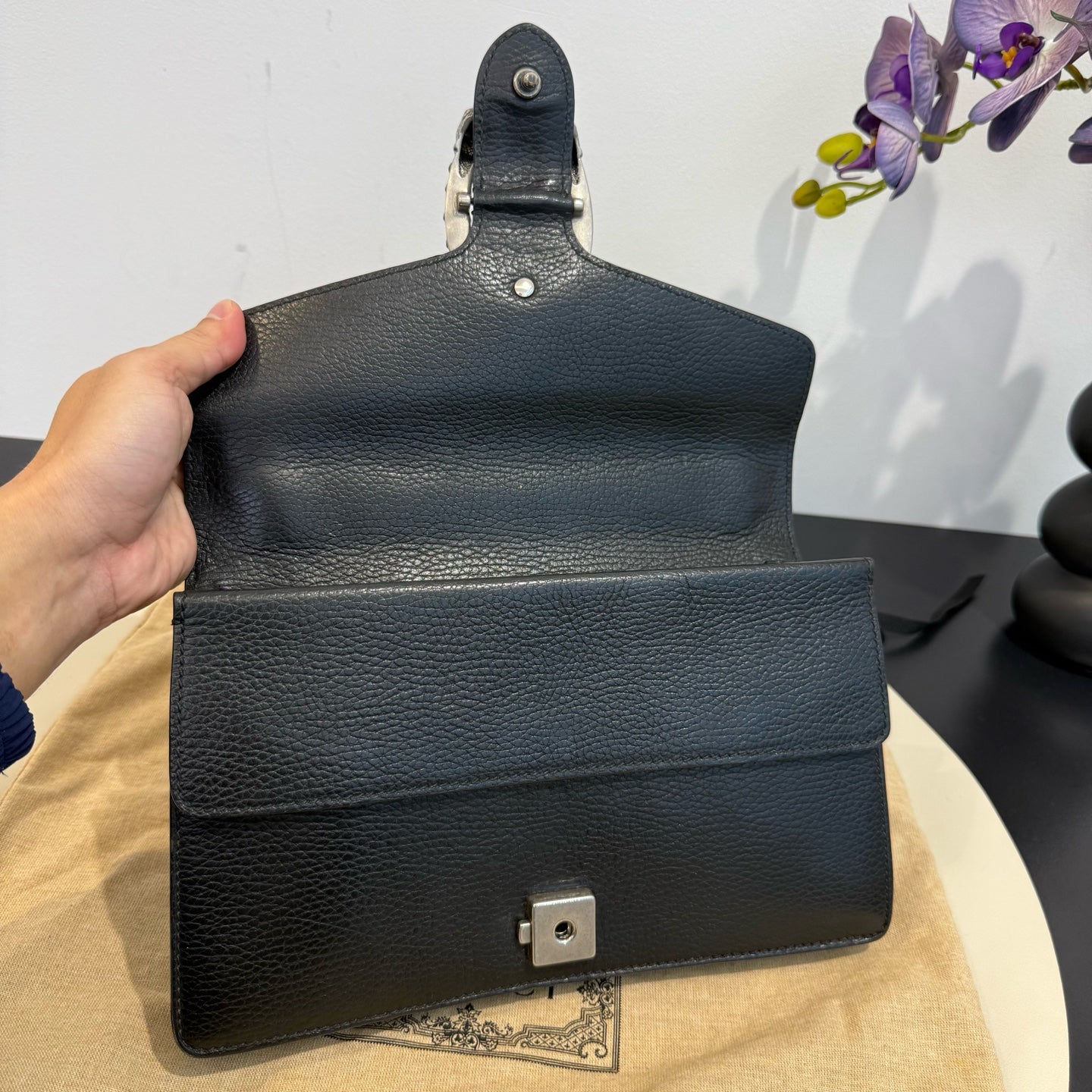 Gucci - Dionysus - Leather - Black - (medium)