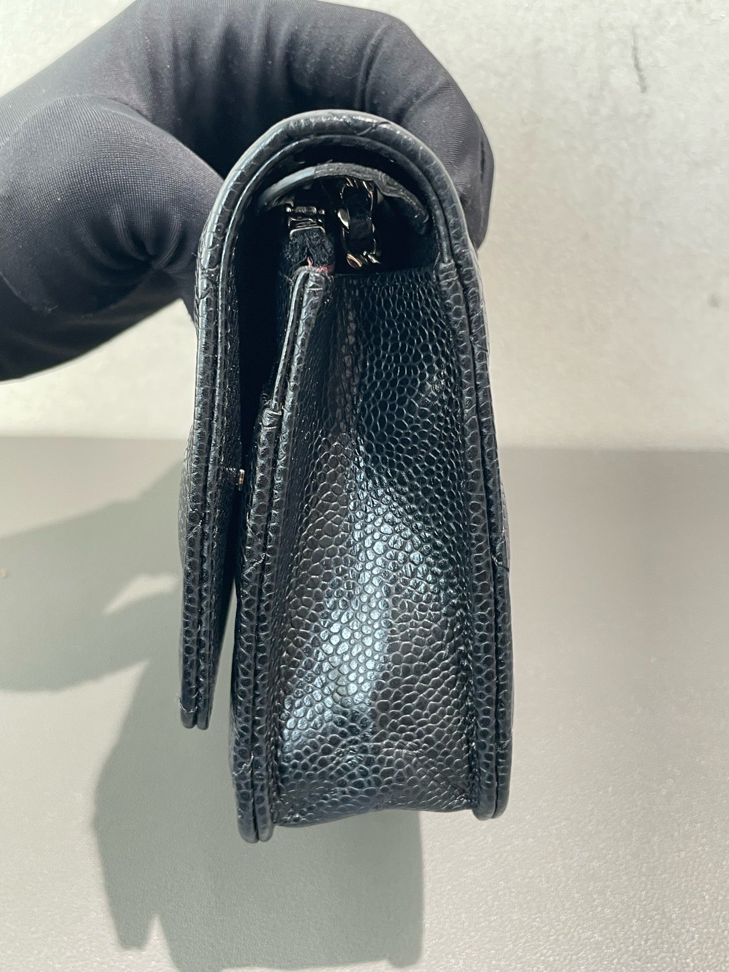 Chanel - Wallet on Chain (WOC) - Caviar leather - Black - (Mini)
