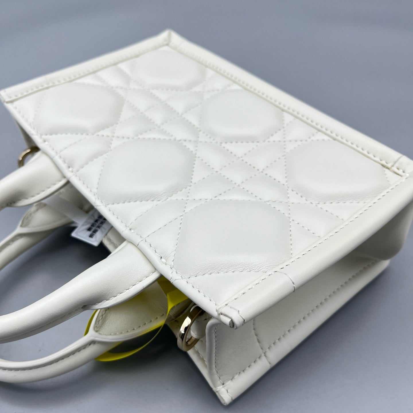 Dior - Lady Dior Mini - Leather - White - (mini)