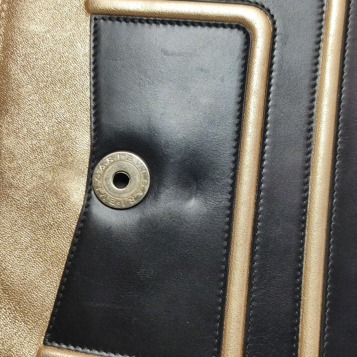 Bvlgari - Serpenti Forever Flap Cover Bag - Leather - Black - (small)