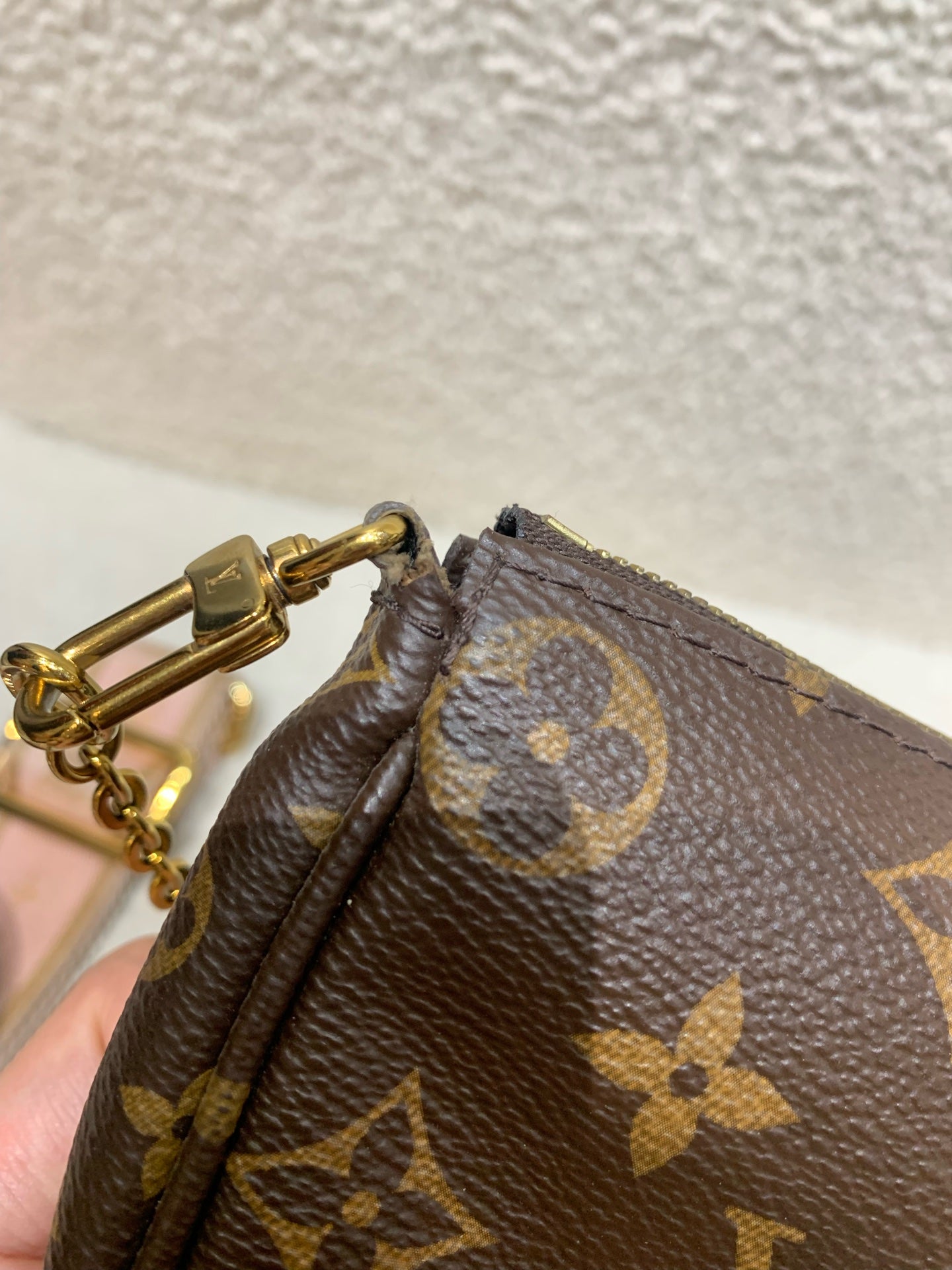 Louis Vuitton - Multi Pochette Accessoires - Monogram coated canvas with natural vachetta leather trim - Brown - (Medium)