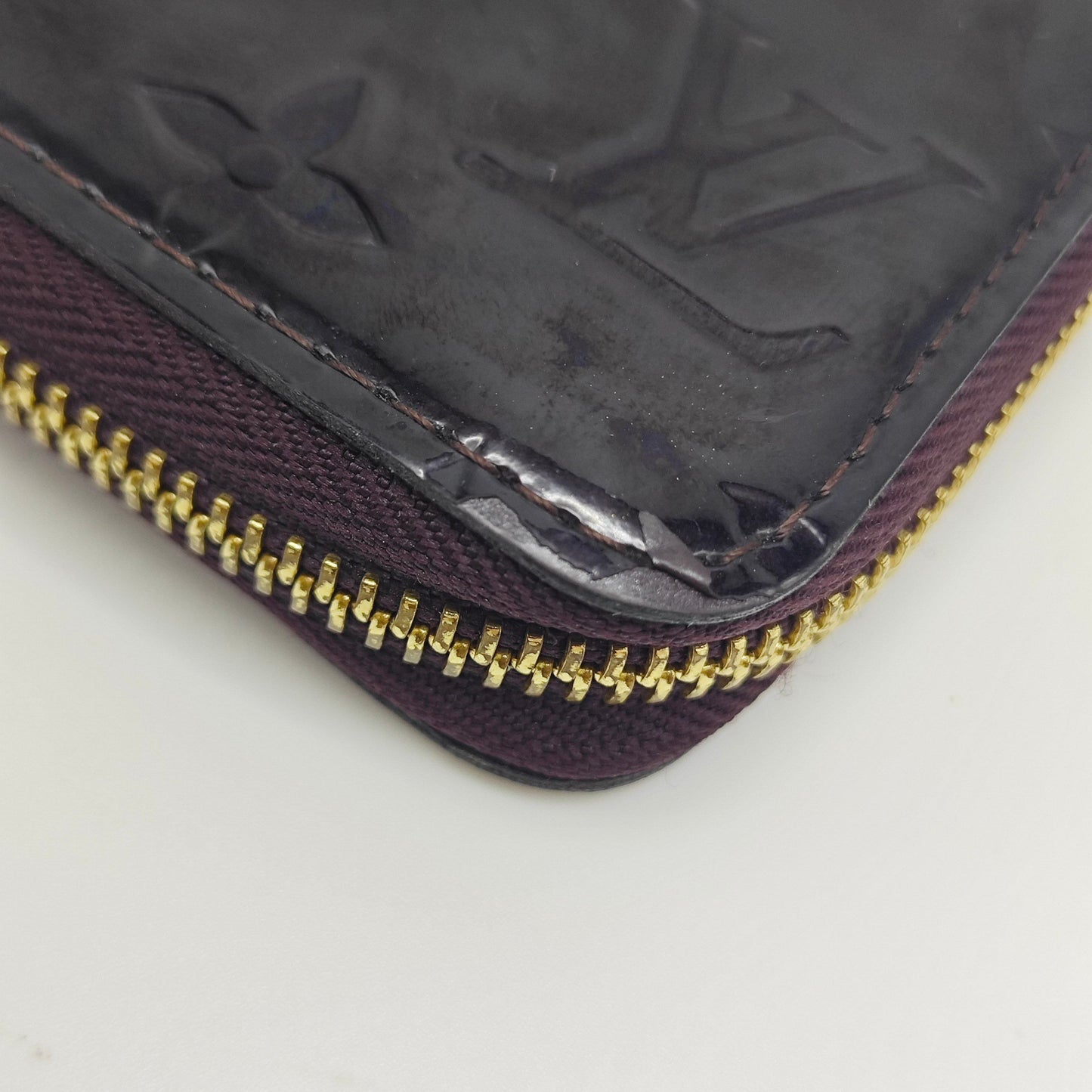 Louis Vuitton - Zippy Wallet - Patent leather - Burgundy - (medium)
