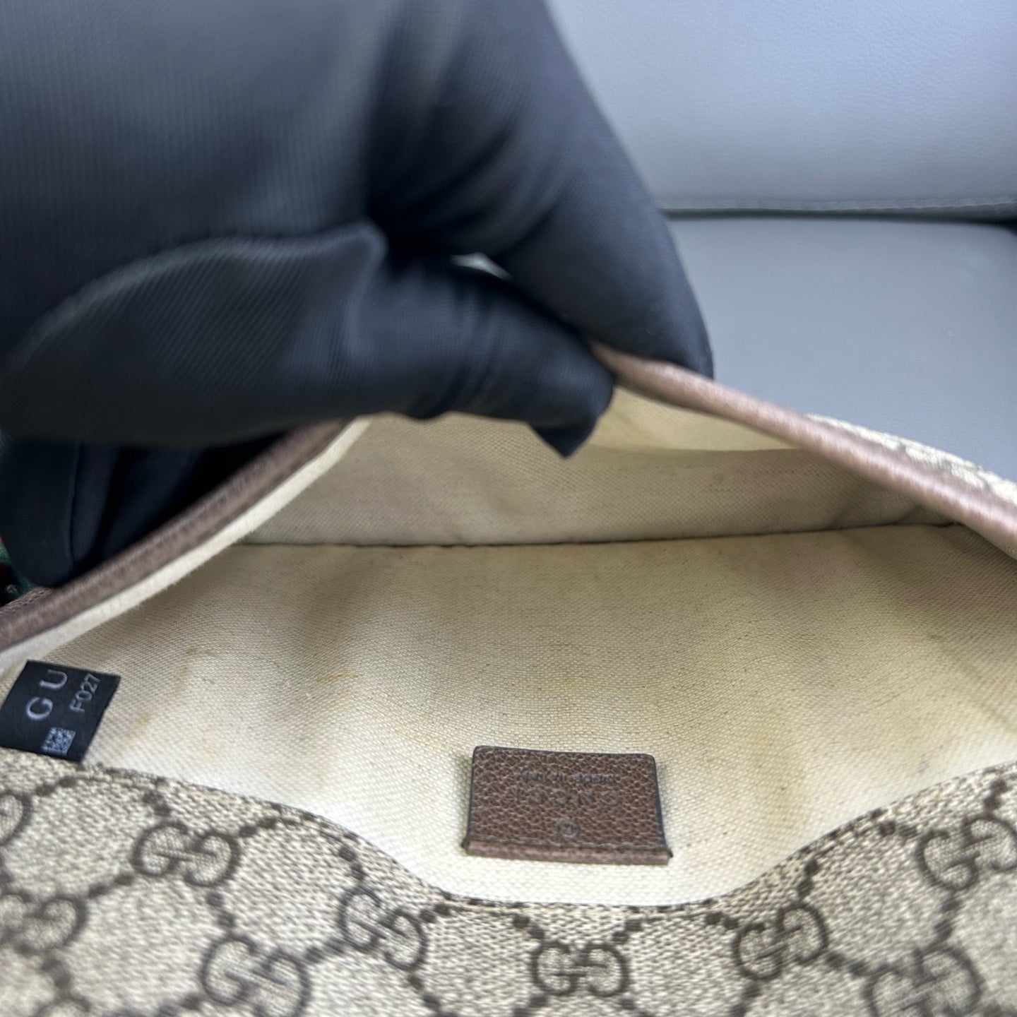 Gucci - Neo Vintage Tiger Head Belt Bag - GG Supreme canvas with leather trim - Brown - (small)