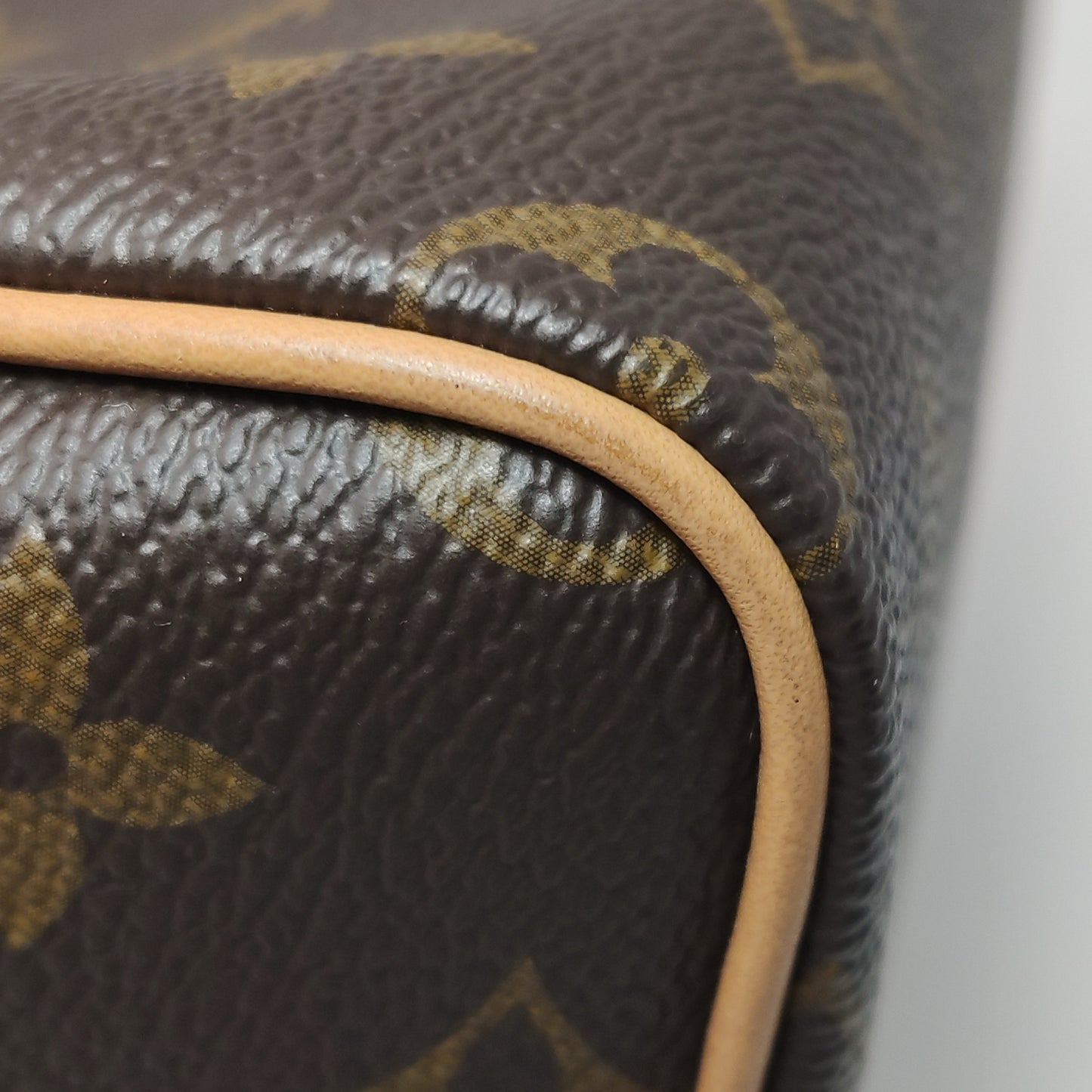 Louis Vuitton - Nano Speedy M81085 - Monogram coated canvas with Vachetta leather trim - Brown - (mini)