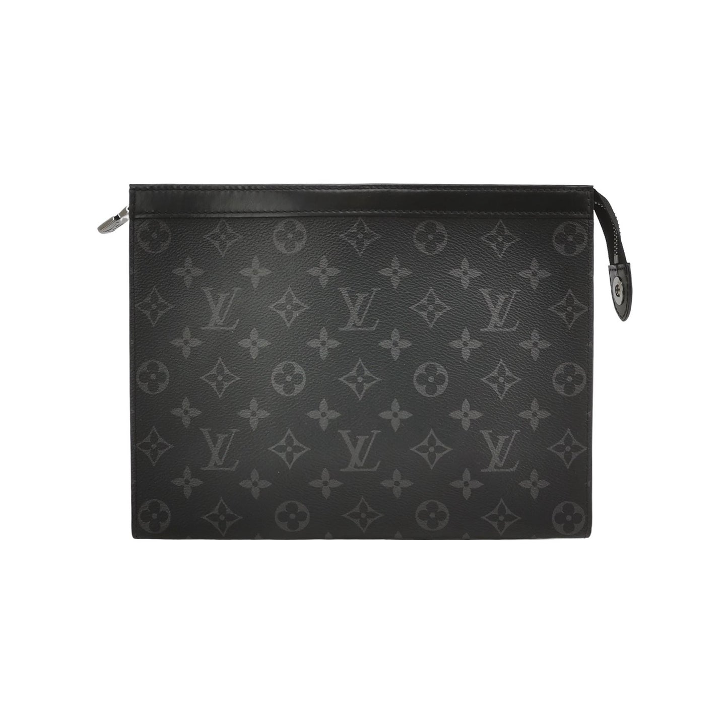Louis Vuitton - Pochette Voyage - Monogram Eclipse canvas with leather trim - Black - (medium)