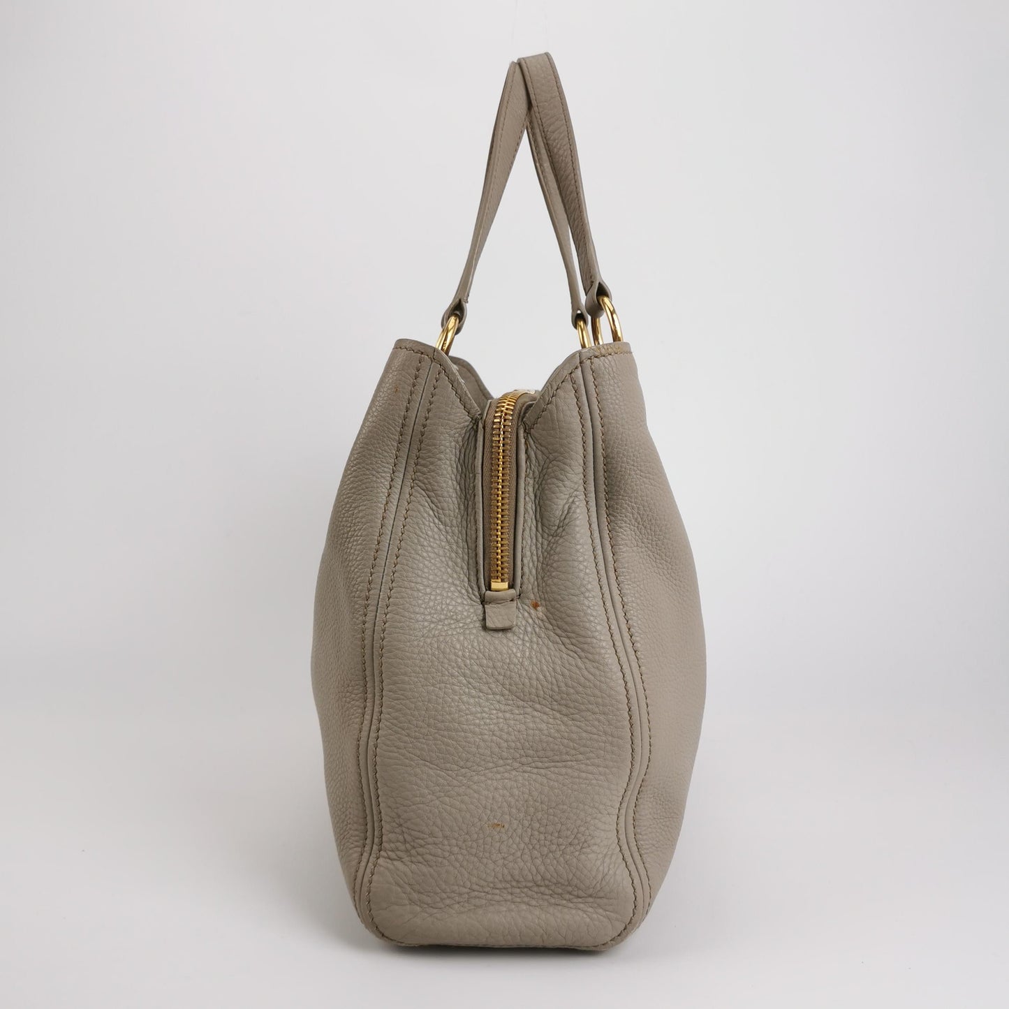 Miu Miu - 5BB015_2AJB_F0236 - Leather - Light Grey - (large)