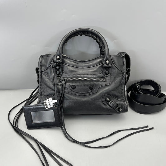 Balenciaga - Mini City - Leather - Black - (mini)