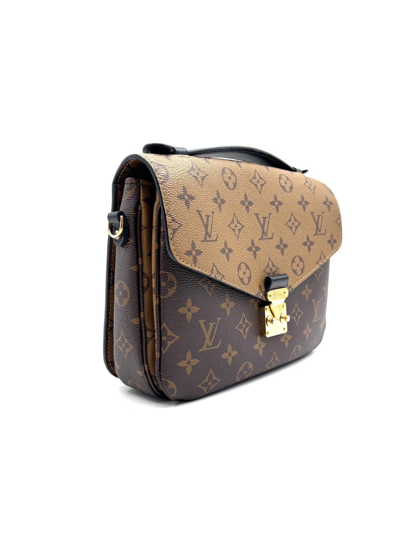 Louis Vuitton - Pochette Metis - Coated canvas with cowhide leather trim - Brown - (Medium)