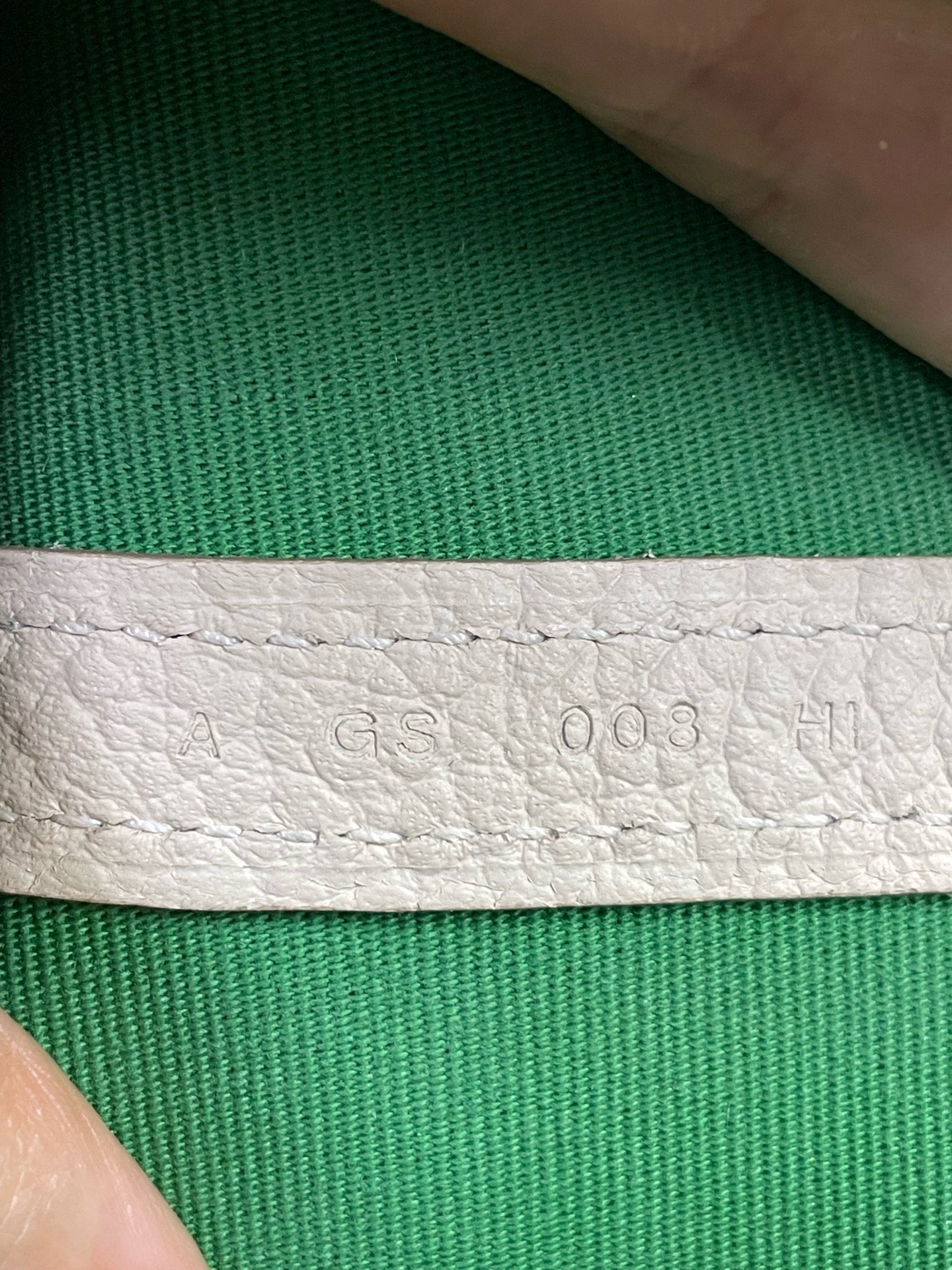 Hermès - Garden Party 30 - Canvas and Negonda Leather - Green and White - (Medium)