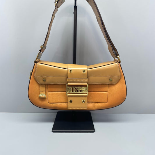 Dior - Punk Shoulder Bag - Leather - Brown - (Small)