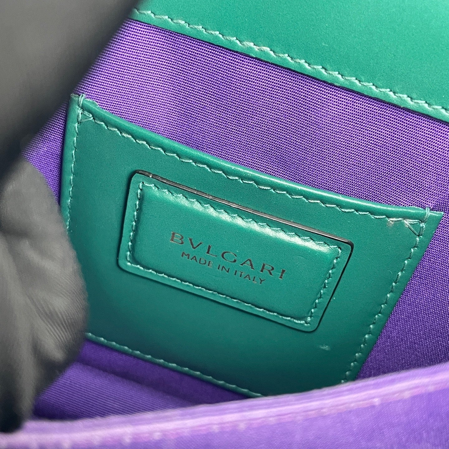 Bvlgari - Serpenti Forever Accordion Bag - Leather - Green - (small)