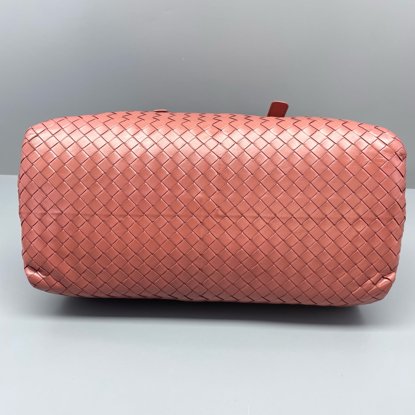 Bottega Veneta - Intrecciato Satchel - Leather - Dusty Rose with Gunmetal Hardware - (Medium)