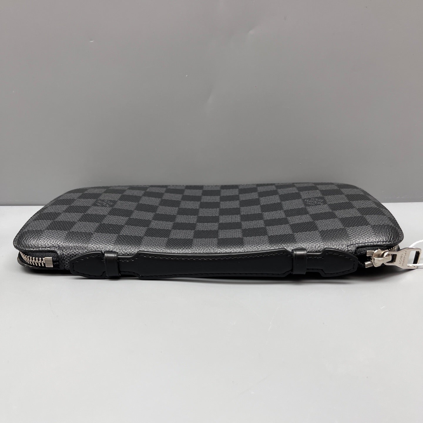 Louis Vuitton - Zippy Organizer - Damier Graphite canvas with leather trim - Black - (Large)