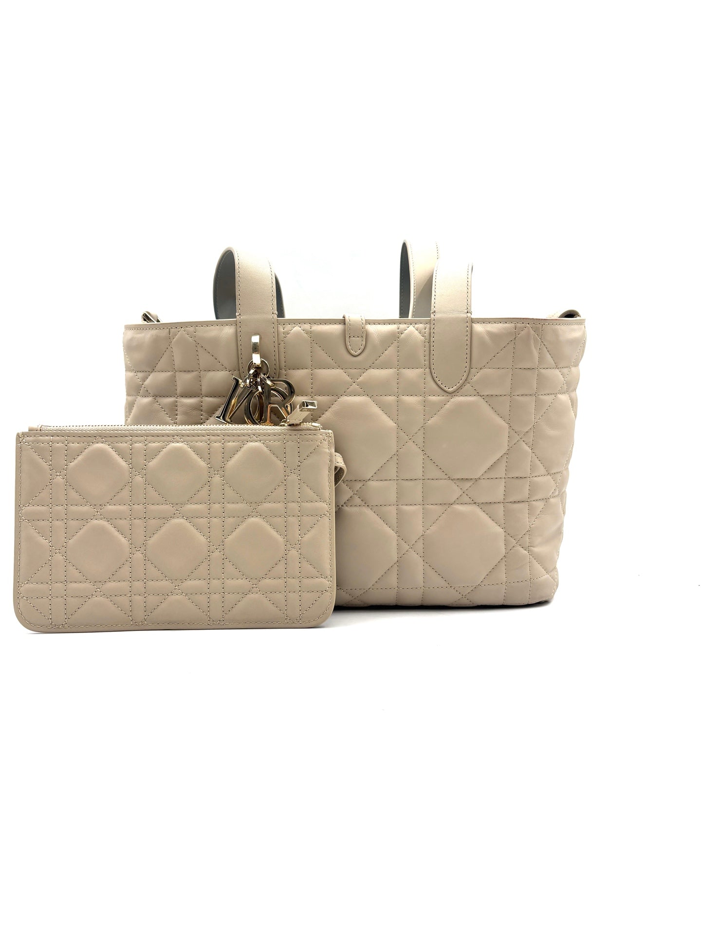 Dior - Toujours - Cowhide leather - Beige - (medium)