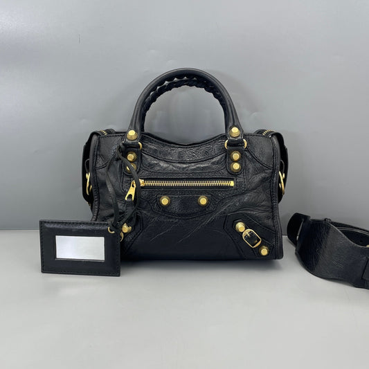 Balenciaga - City Mini - Leather - Black - (mini)