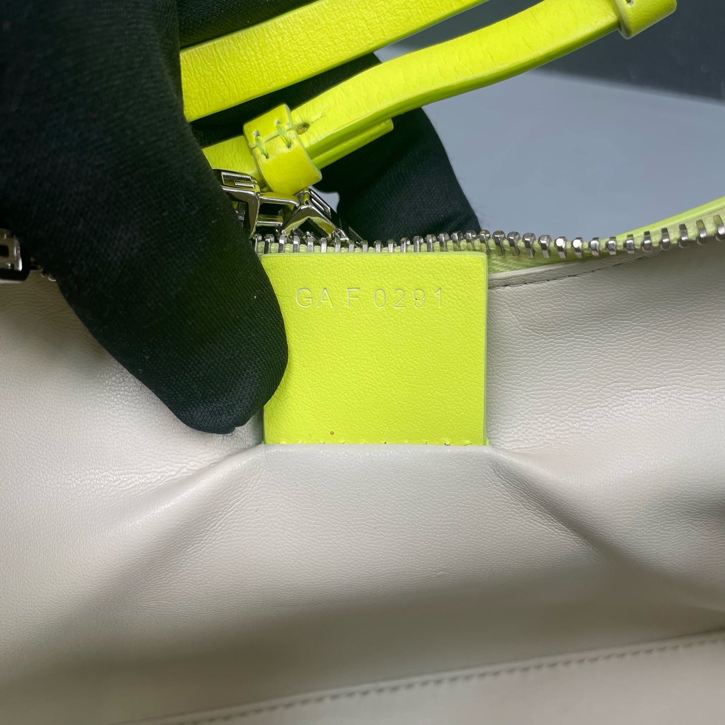 Givenchy - Moon Cut Small Shoulder Bag - Leather - Yellow - (Small)