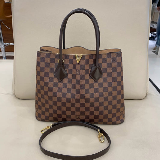 Louis Vuitton - Kensington - Coated canvas with leather trim - Brown - (medium)
