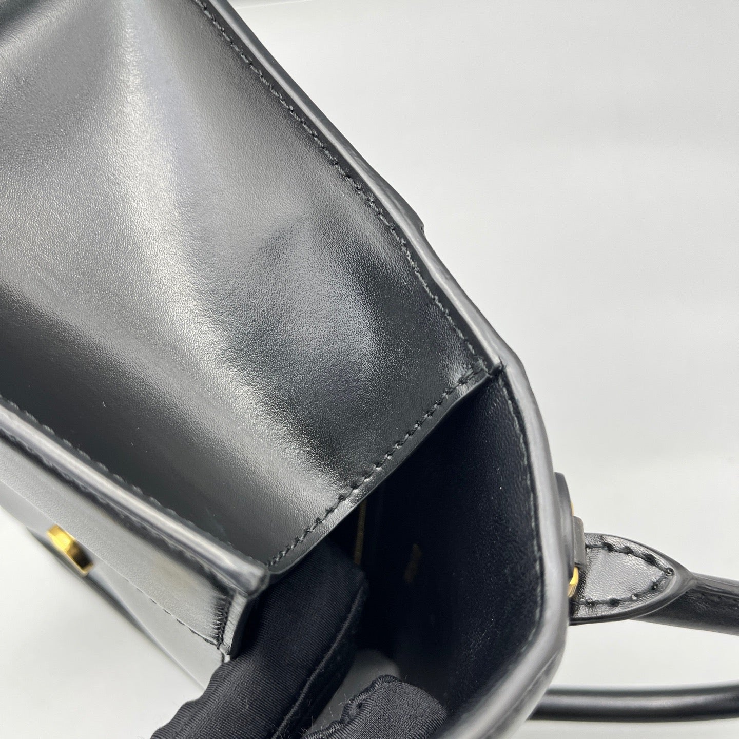 Balenciaga - Hourglass Small Top Handle Bag - Smooth leather - Black - (Small)