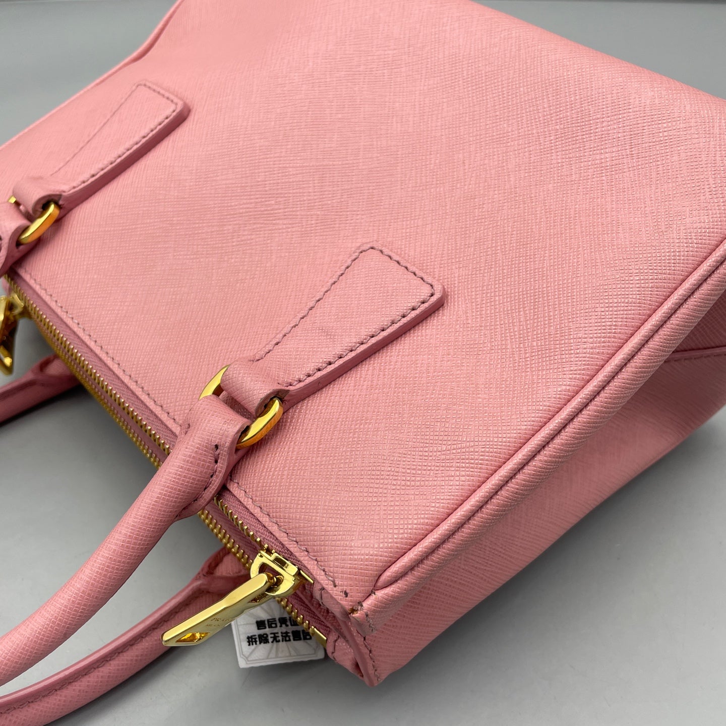 Prada - Galleria Mini Tote - Saffiano leather - Pink - (mini)