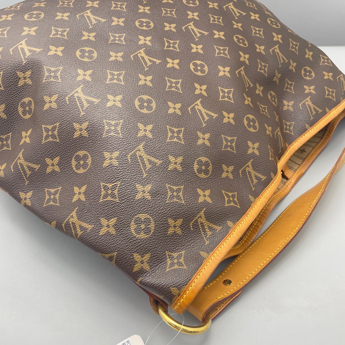 Louis Vuitton - Monogram Double Zipper Hobo Bag - Monogram coated canvas with vachetta leather trim - Brown - (large)